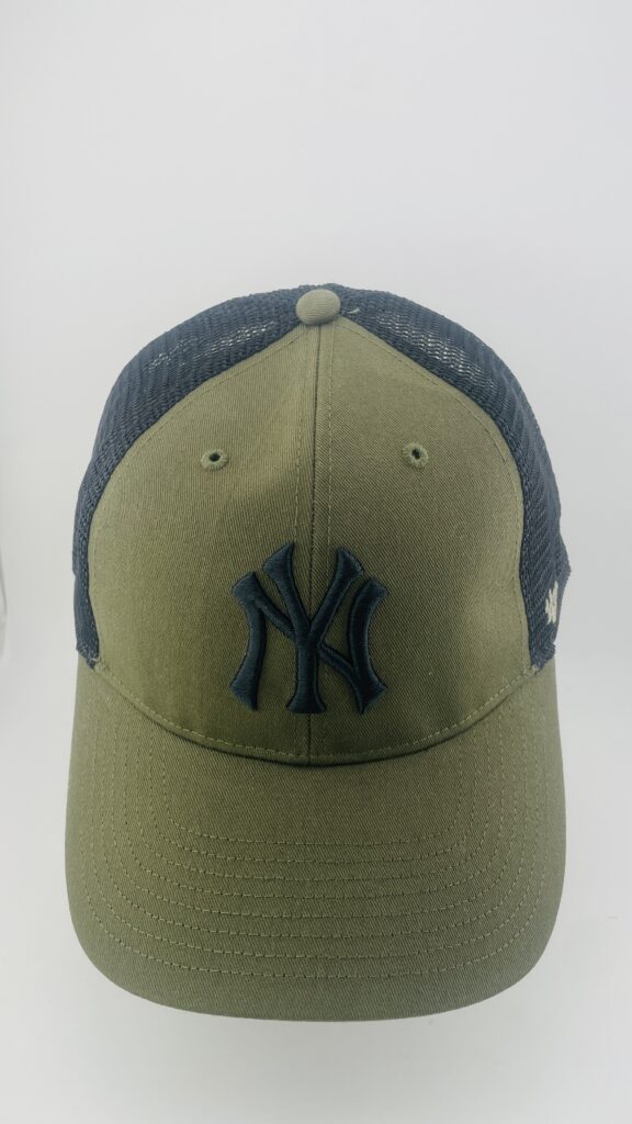 '47 Brand New York Yankees Tortoise Brim Olive Black Trucker