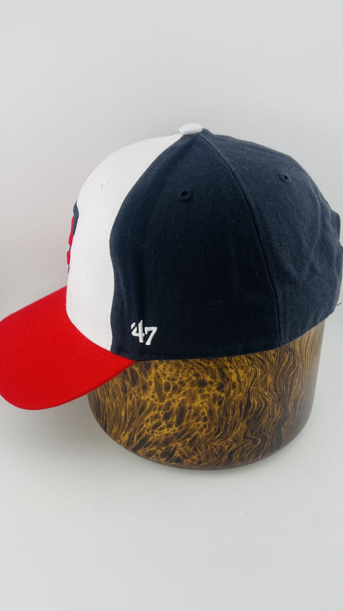 '47 Brand Minnesota Twins Tortoise Brim White Navy Red - Image 2