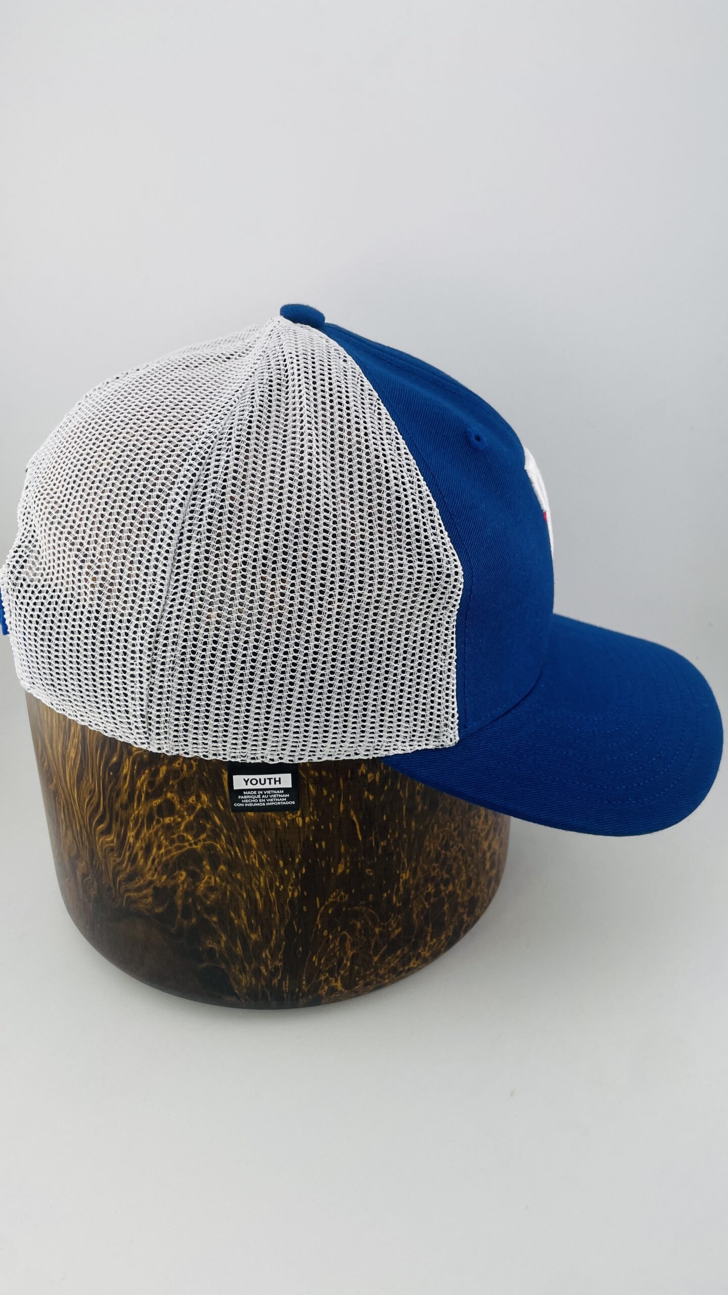 '47 Brand Texas Rangers Tortoise Brim Royal Blue White Trucker - Image 4