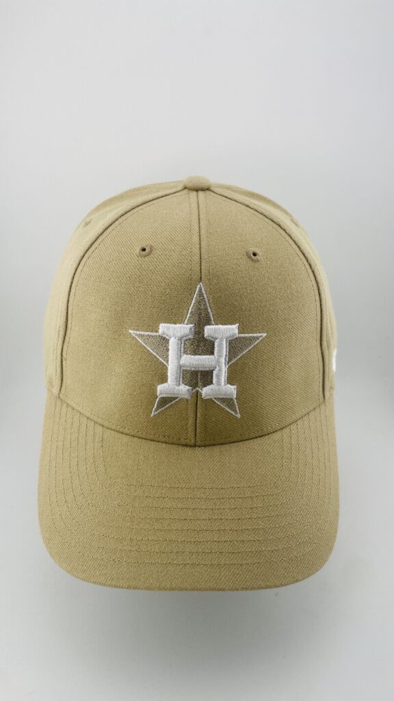 '47 Brand Houston Astros Tortoise Brim Khaki White