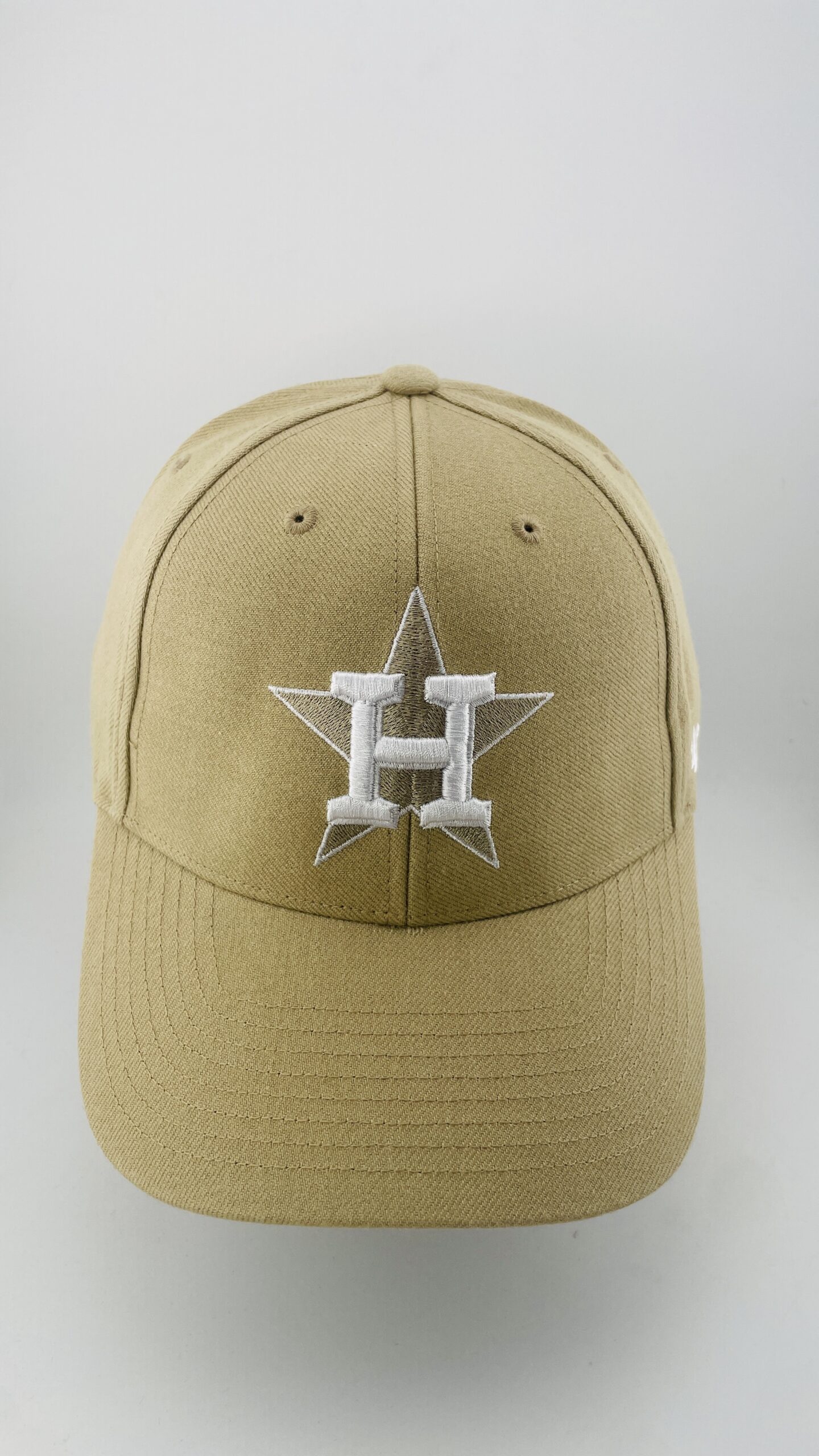 '47 Brand Houston Astros Tortoise Brim Khaki White