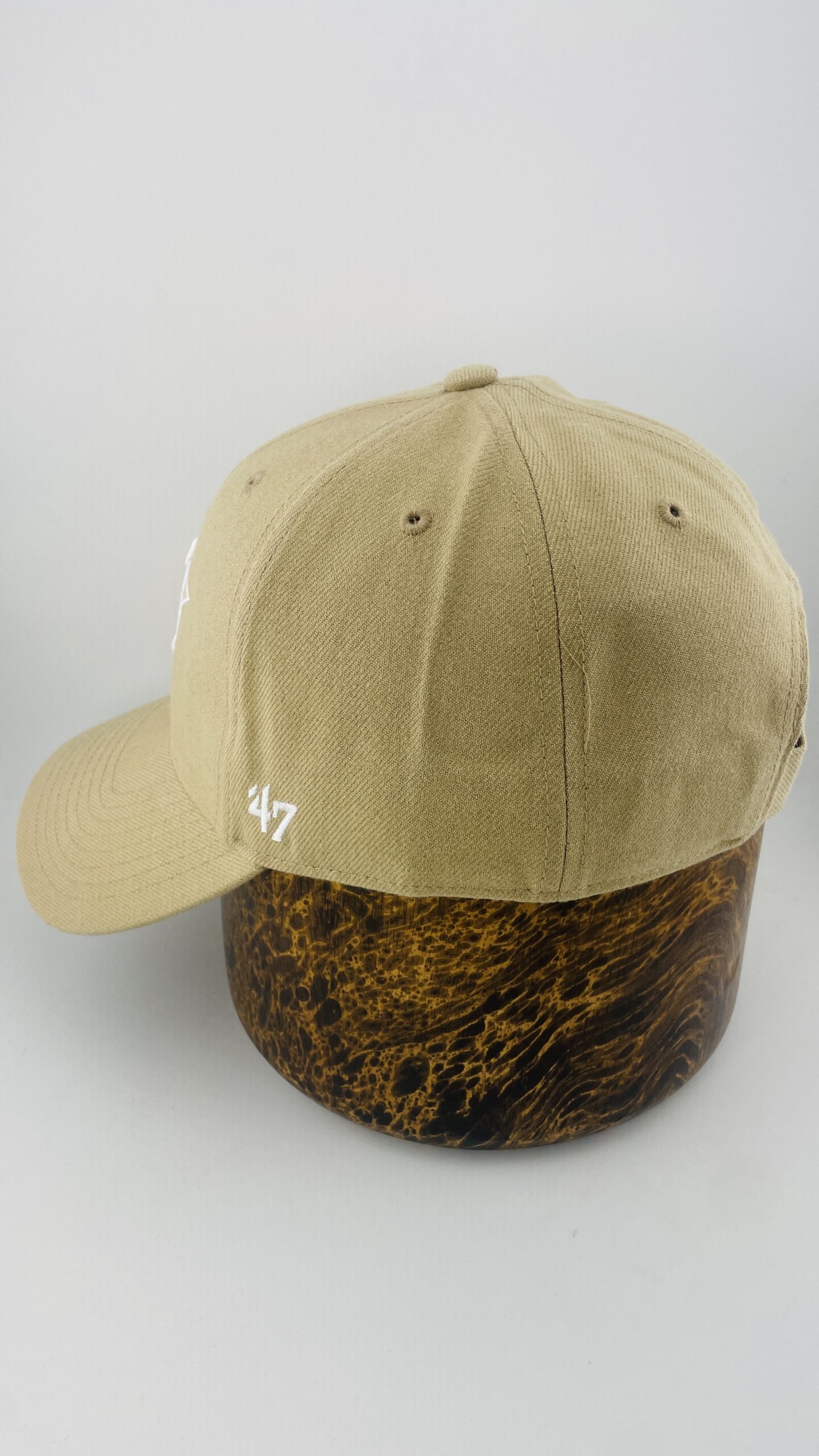 '47 Brand Houston Astros Tortoise Brim Khaki White - Image 2
