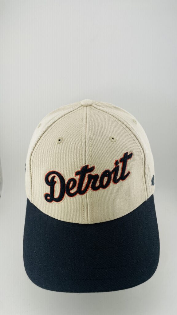 '47 Brand Detroit Tigers Detroit Script Cream Navy