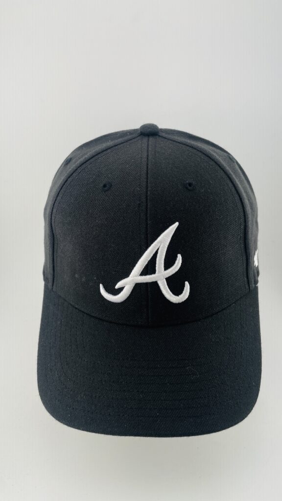 '47 Brand Atlanta Braves A Script Logo Black