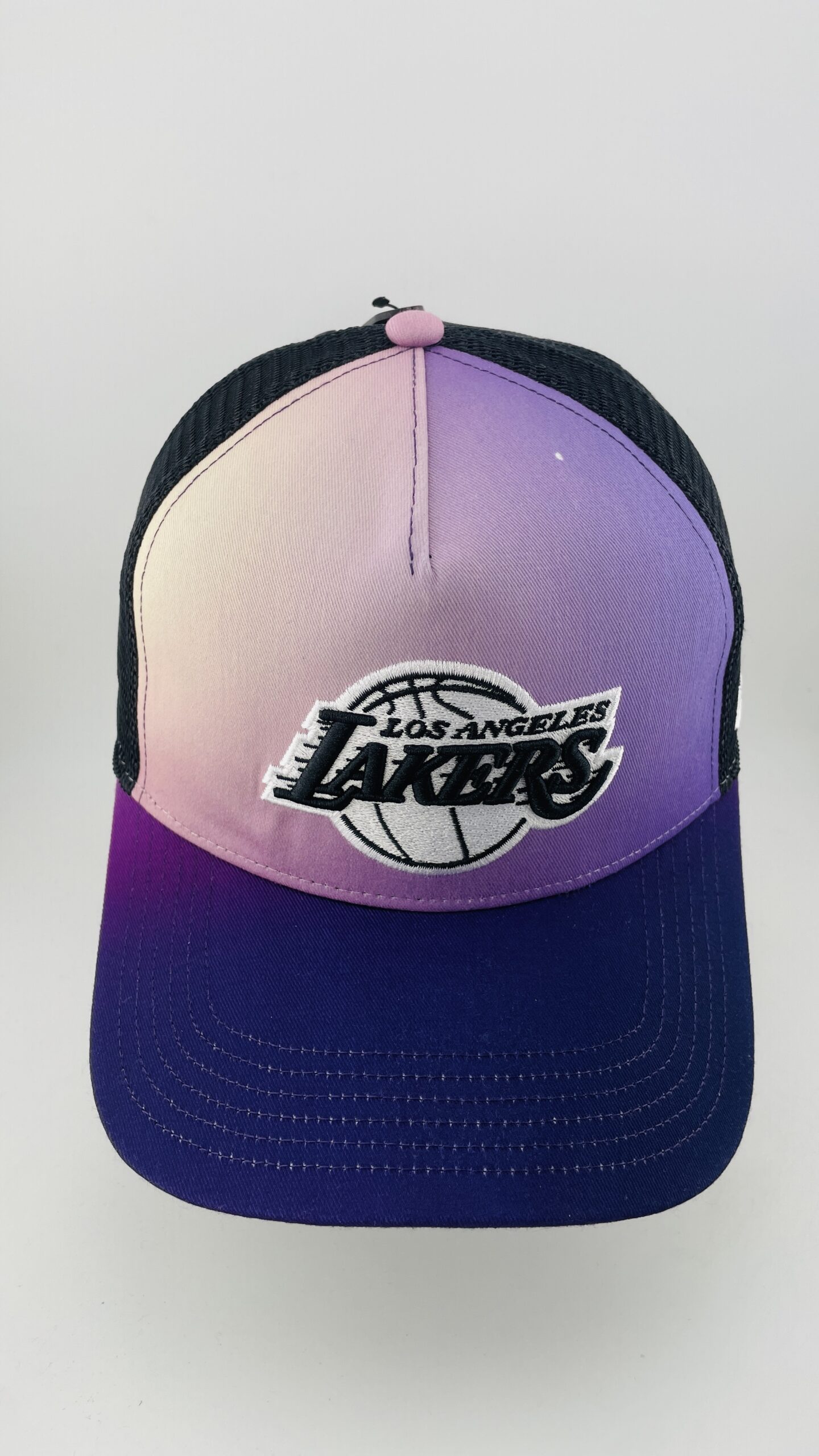 '47 Brand Los Angeles Lakers Logo Gradient Pink Purple