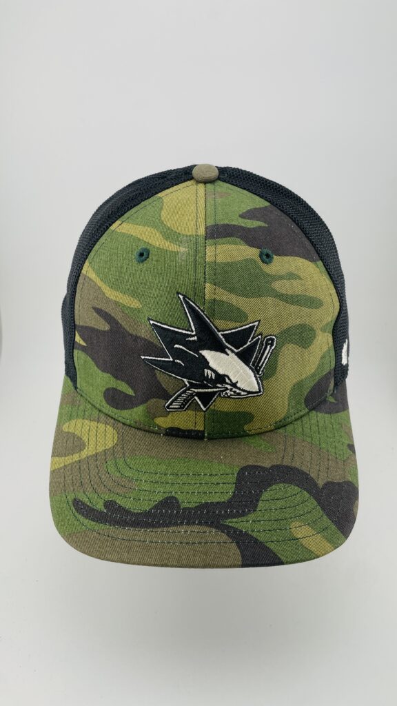 '47 Brand San Jose Sharks Shark Logo Camo Camo Black