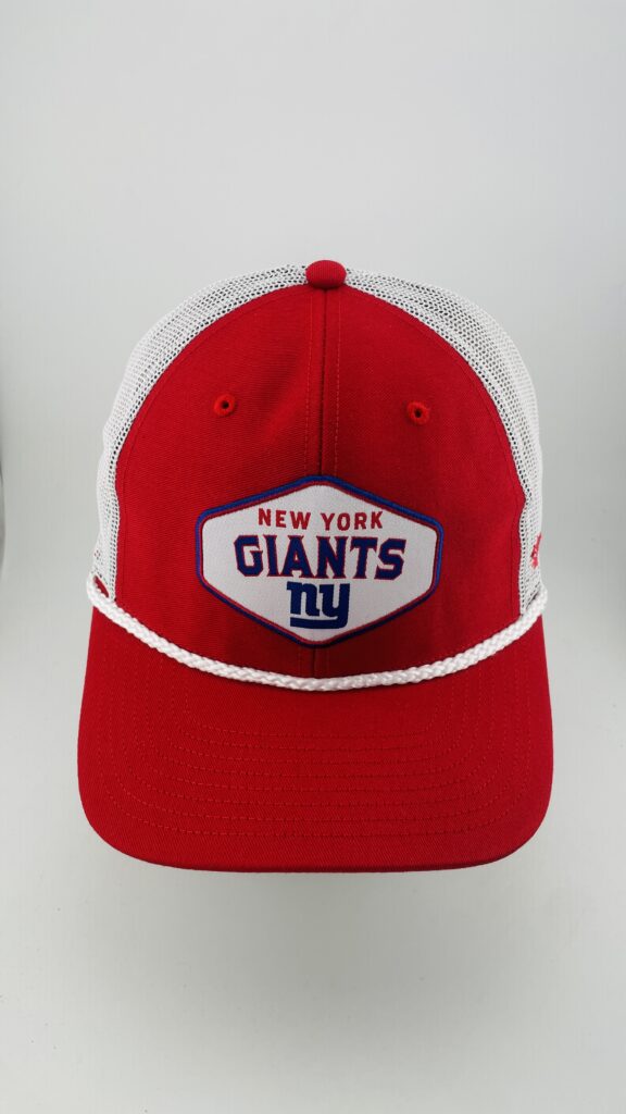'47 Brand New York Giants Oval Patch Red White