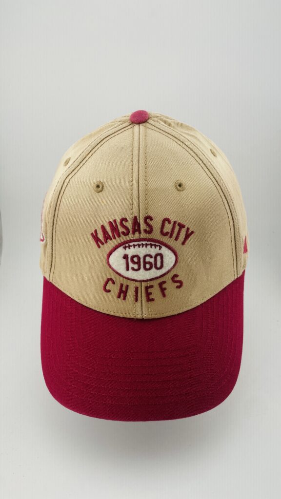 '47 Brand Kansas City Chiefs 1960 Wordmark Tan Red