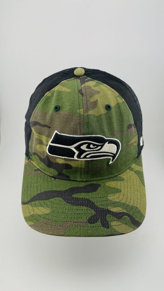 '47 Brand Seattle Seahawks Hawk Head Camo Camo Black
