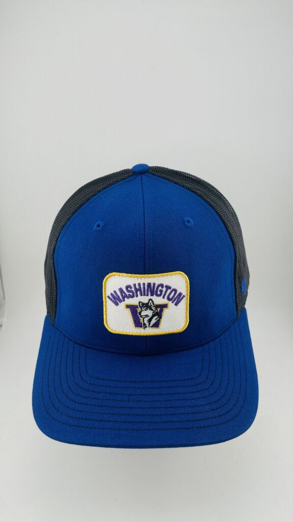'47 Brand Washington Huskies Patch Logo Blue Purple