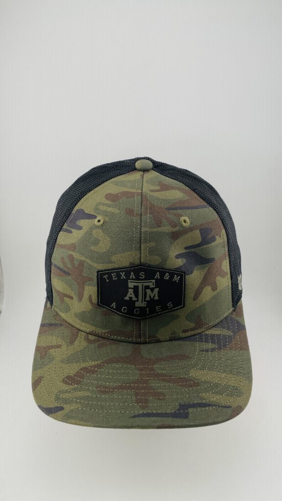 '47 Brand Texas A&M Aggies Wordmark Patch Camo Black