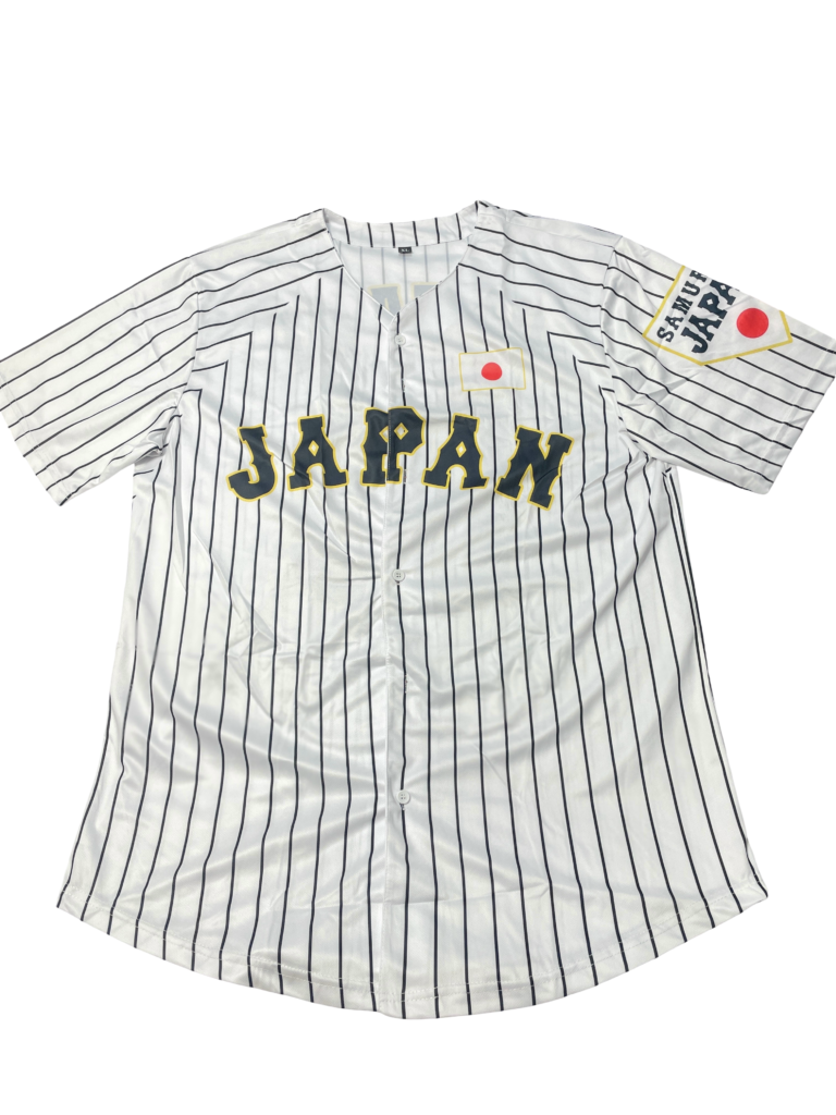 Japan National Team Shohei Ohtani Pinstripe Jersey #16