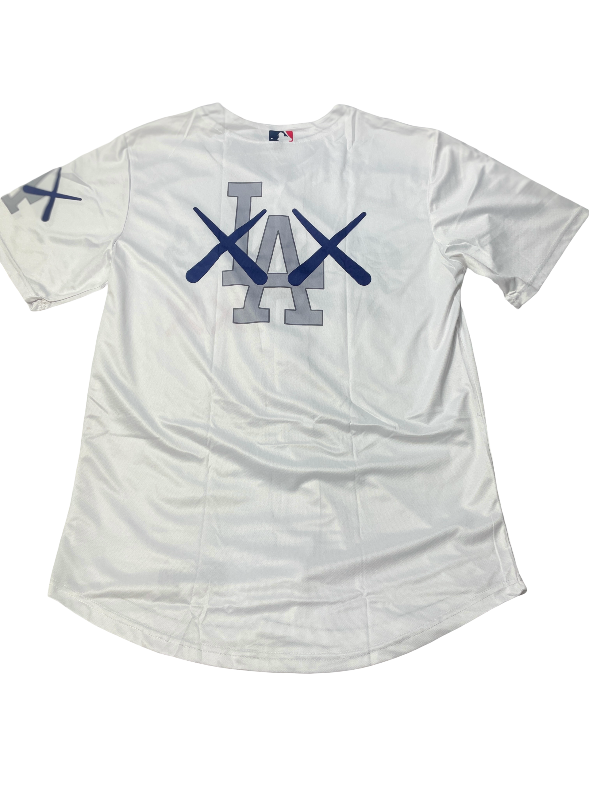 LA Dodgers x KAWS White Jersey - Image 2