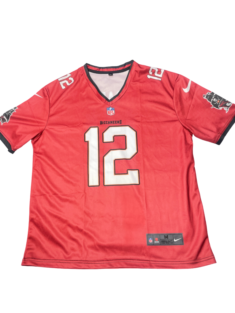 Tampa Bay Buccaneers Tom Brady Red Jersey #12