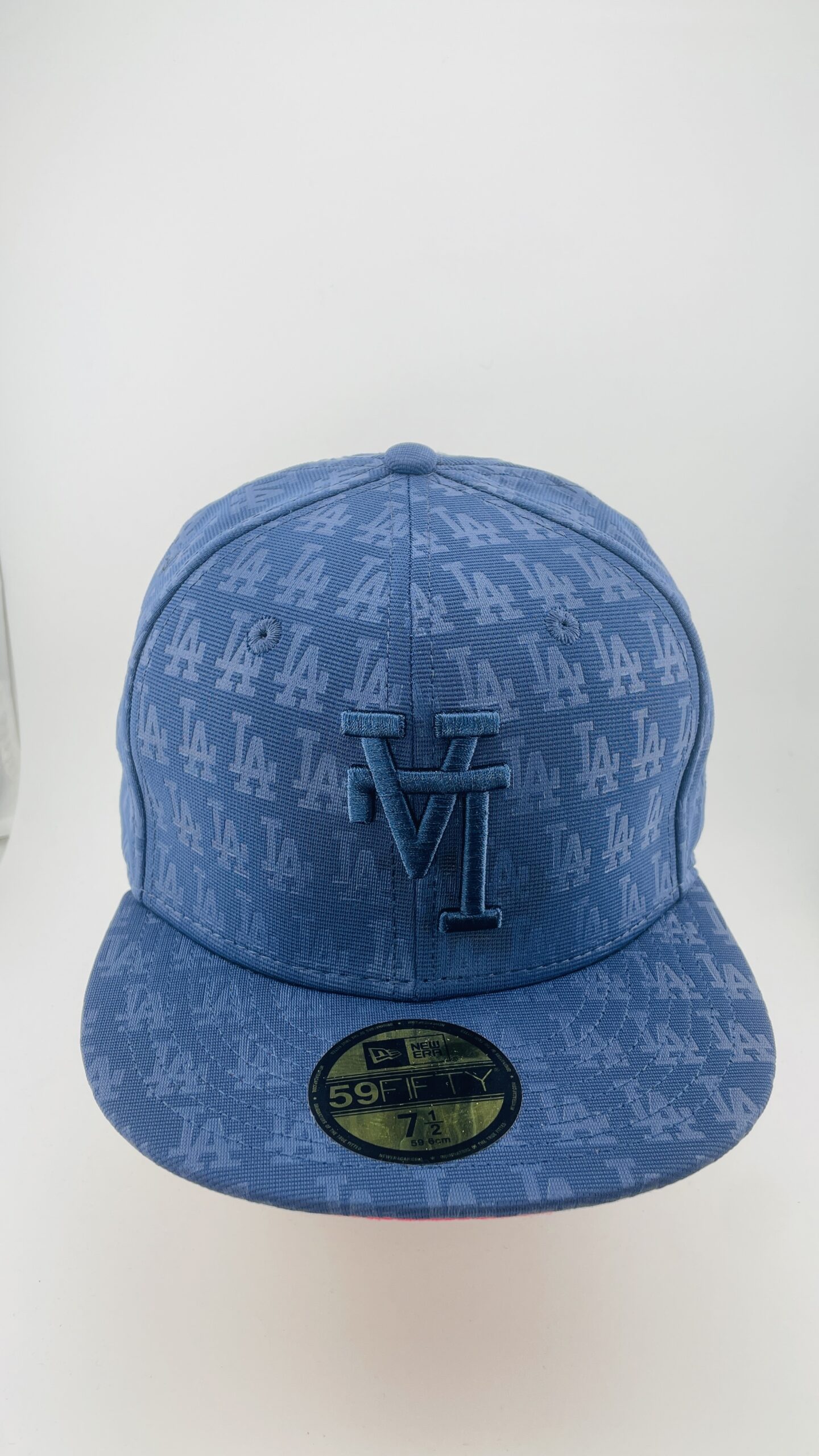 New Era Los Angeles Dodgers Logo Print Blue Logo Upside down 59FIFTY
