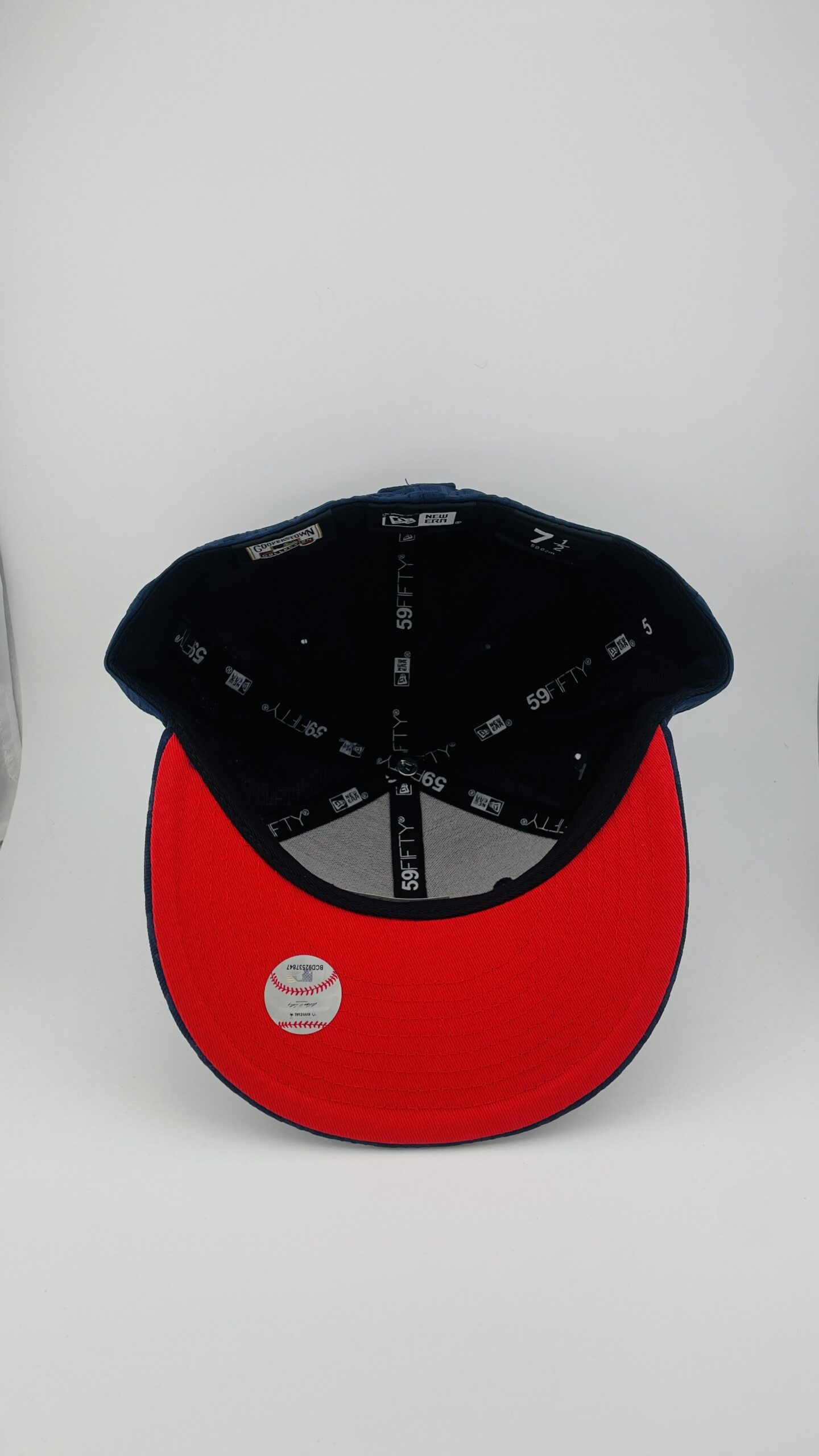 New Era Los Angeles Dodgers Logo Print Blue Logo Upside down 59FIFTY - Image 2