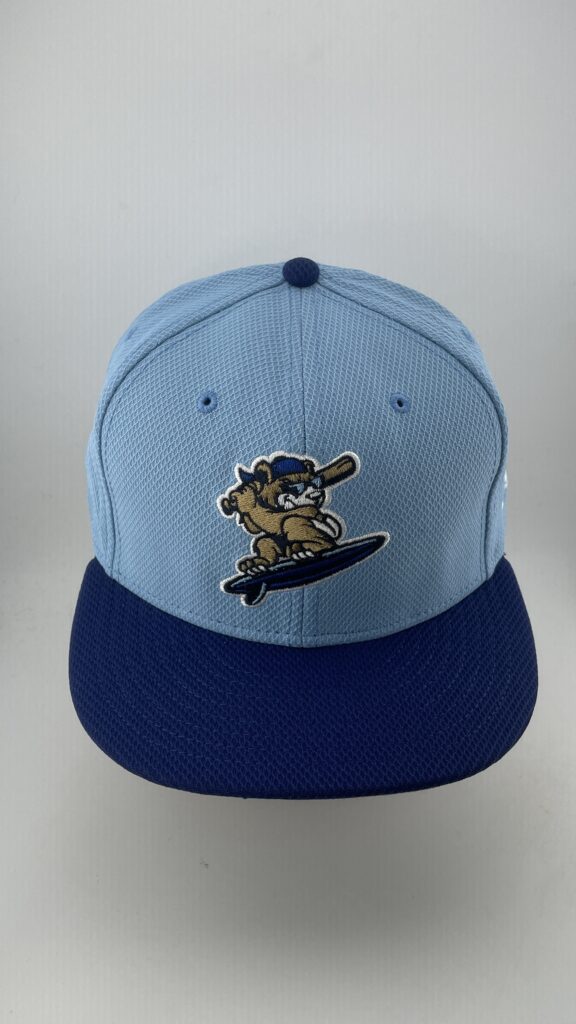Minor League Baseball Surfing Mascot Light Blue
