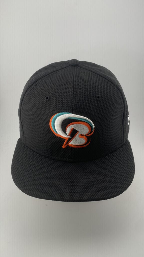 Bowling Green Hot Rods Lightning Bolt Black Teal