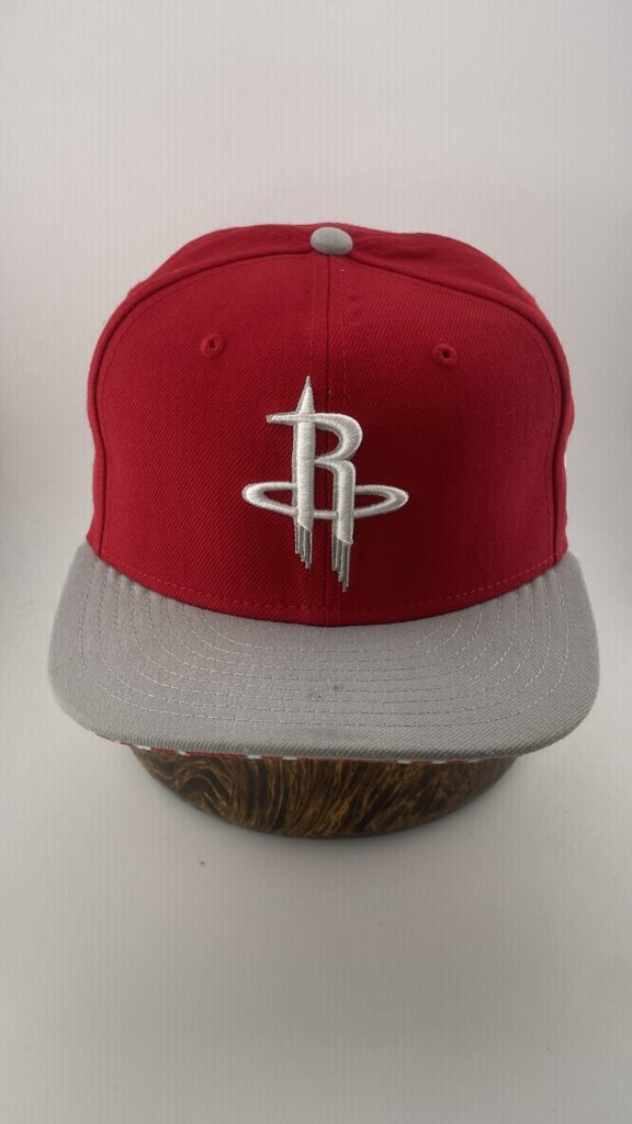 New Era Houston Rockets Logo Red Gray