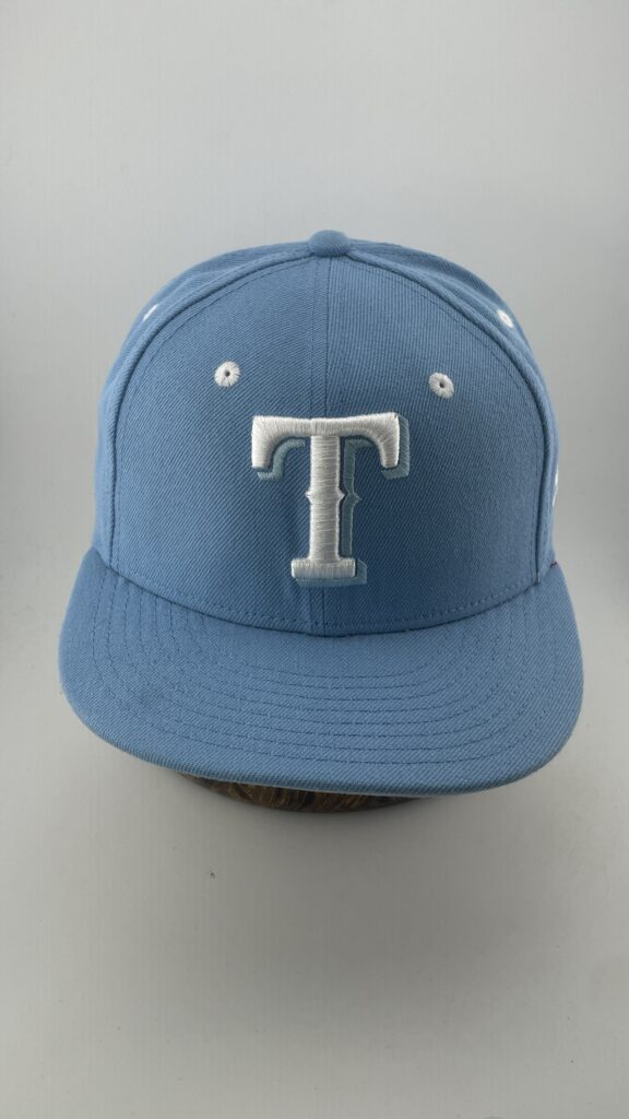 New Era Texas Rangers T Logo Light Blue 59FIFTY