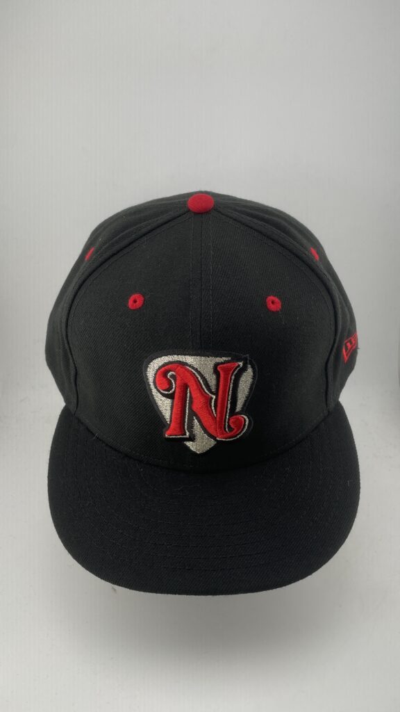 New Era Nashville Sounds N Logo Black Red 59FIFTY
