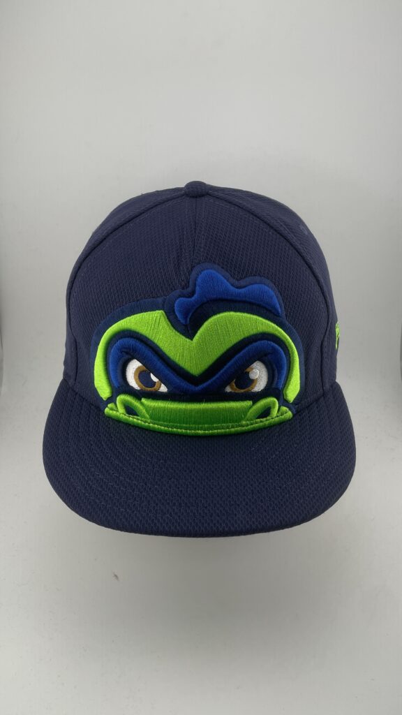 New Era Everett AquaSox Monster Face Navy Green 59FIFTY