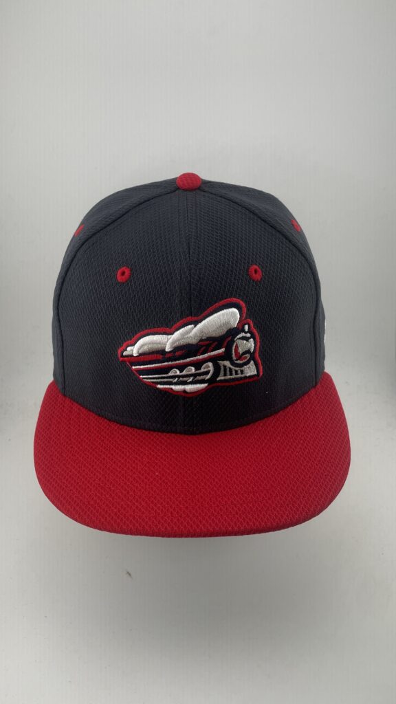 New Era Minor League train logo Navy Red 59FIFTY