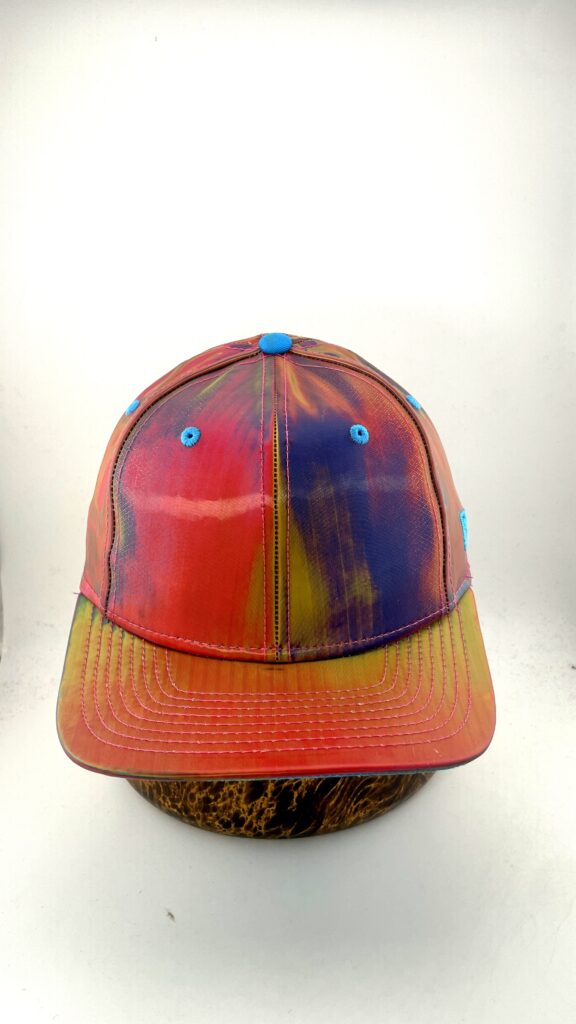 New Era Tie-Dye Snapback Multicolor Sky Blue