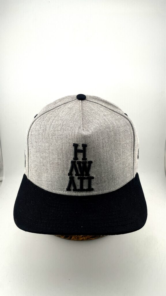 New Era Hawaii Wordmark Gray Black 9FIFTY