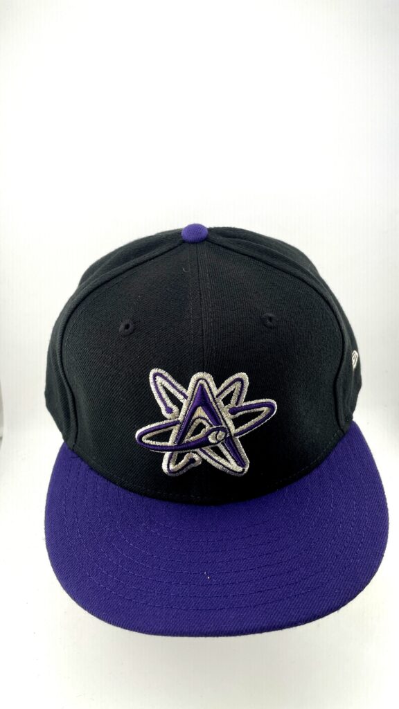 New Era Reno Aces Team Logo Black Purple 59FIFTY