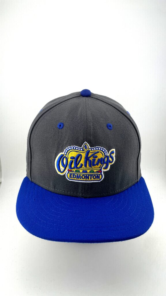 New Era Edmonton Oil Kings Team Logo Gray Blue 9FIFTY