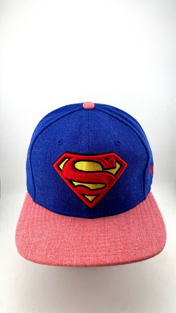 New Era Superman Shield Logo Blue Pink 9FIFTY