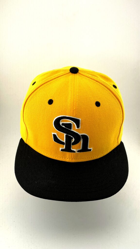 New Era SM Letter Logo Yellow Black 59FIFTY
