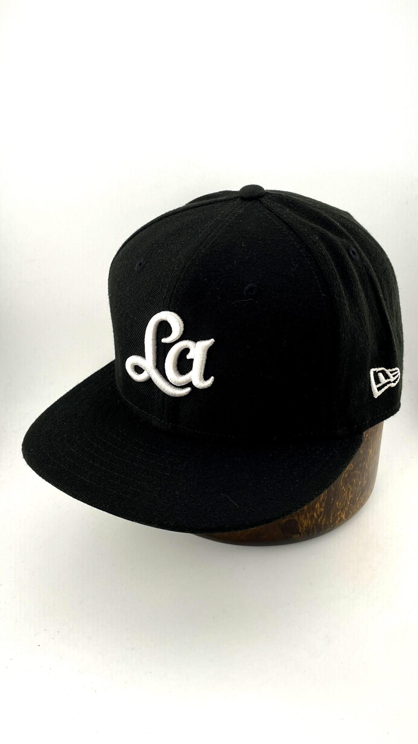 New Era Los Angeles Script Logo Black White 59FIFTY - Image 5