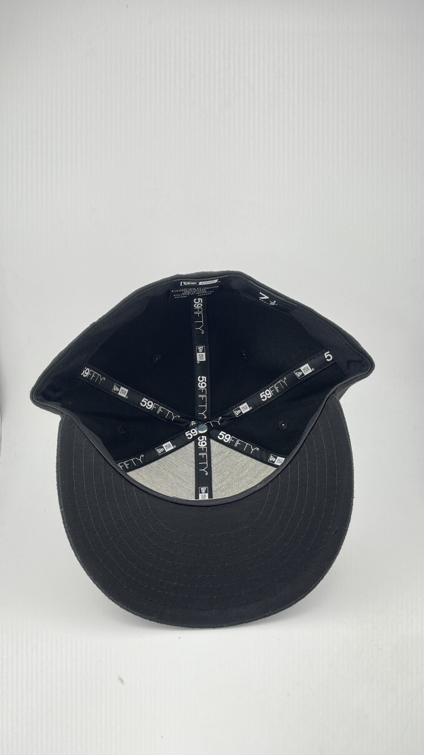 New Era Los Angeles Script Logo Black White 59FIFTY - Image 6