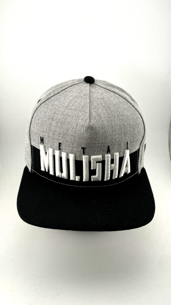 New Era Metal Mulisha Wordmark Gray Black 59FIFTY