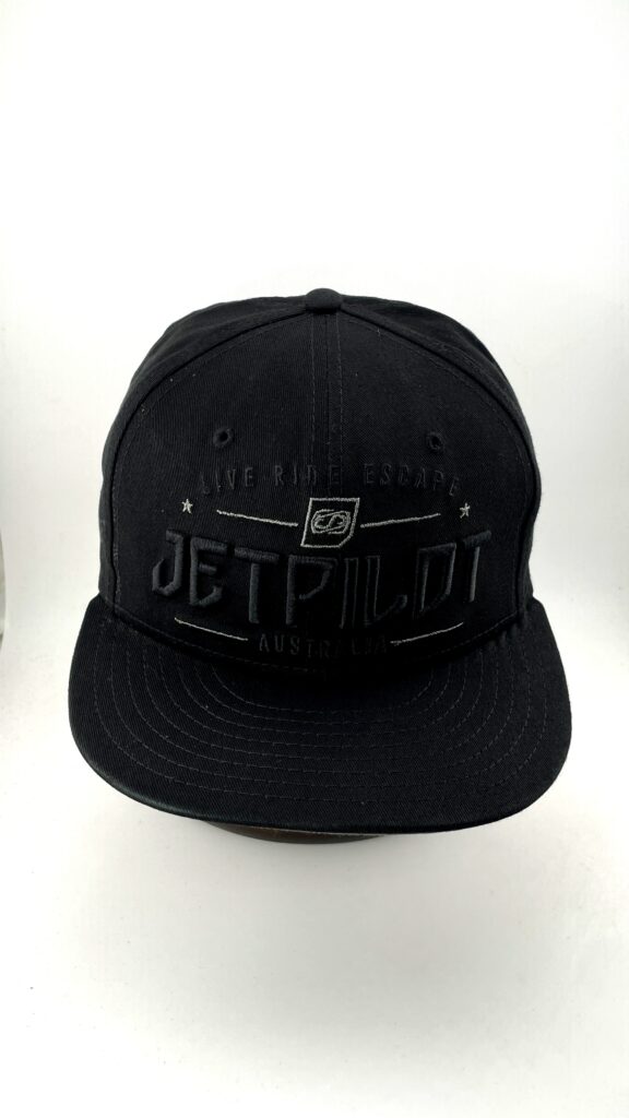 New Era Jetpilot Australia Wordmark Black Tonal 59FIFTY