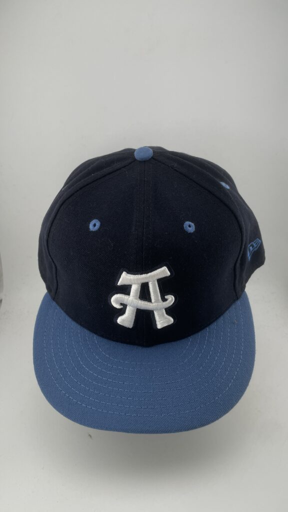 New Era Minor League Baseball Alternate A Logo Black Light Blue 59FIFTY