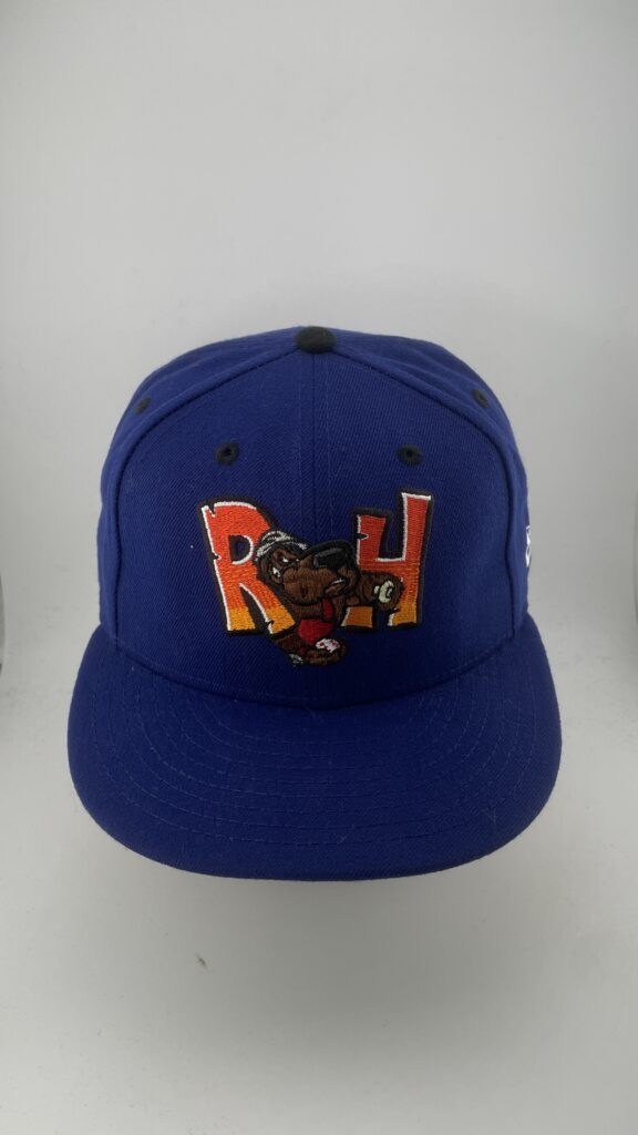 New Era Minor League Baseball Mascot Logo Orange Brown Navy 59FIFTY
