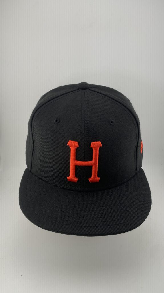 New Era Huf H Logo Black Orange 59FIFTY