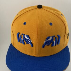 New Era Eye of Horus Graphic Logo Gold Blue 59FIFTY